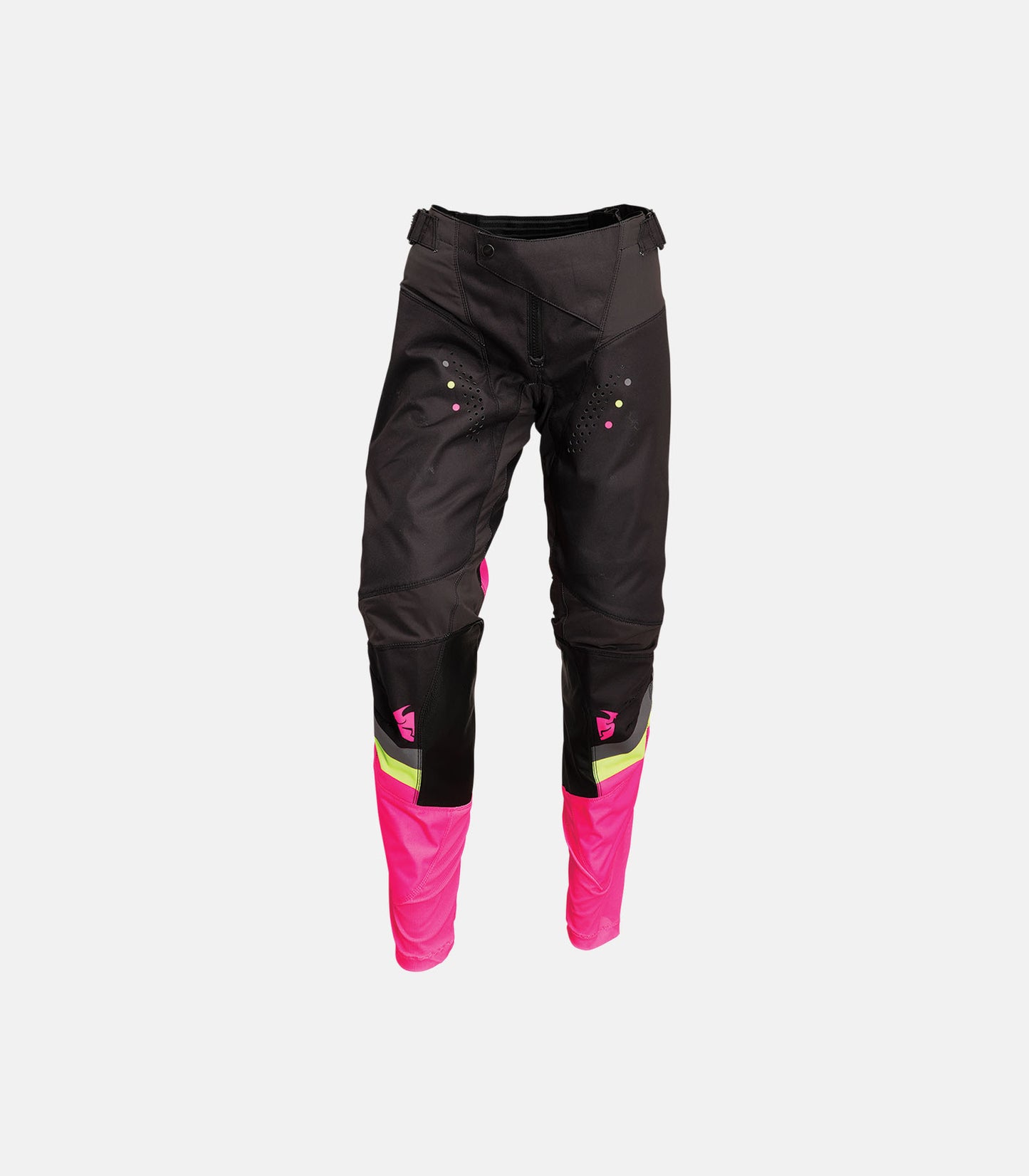 THOR Women's Pulse Rev Pants - Charcoal/Pink