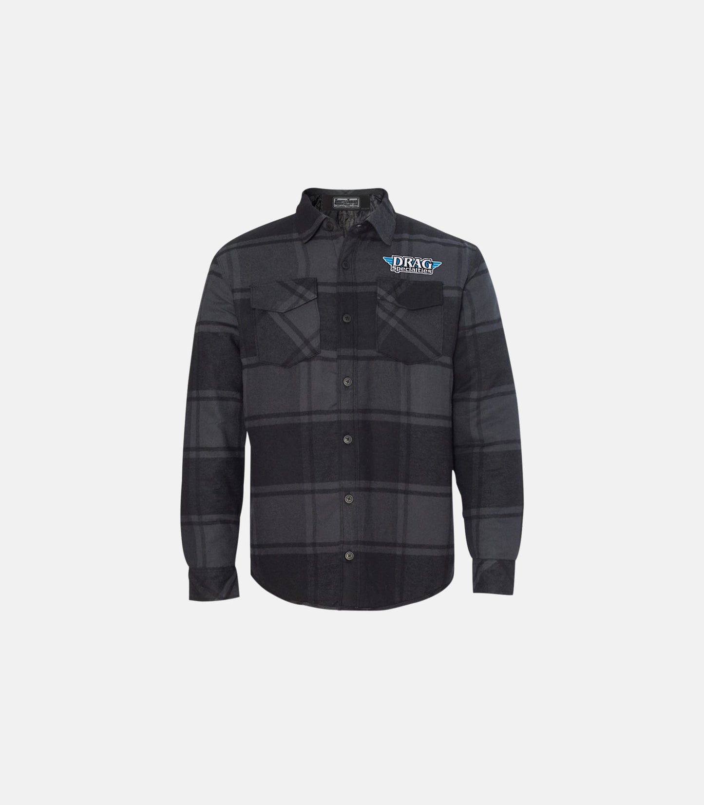 THROTTLE THREADS Drag Specialties Quilted Jacket - Plaid