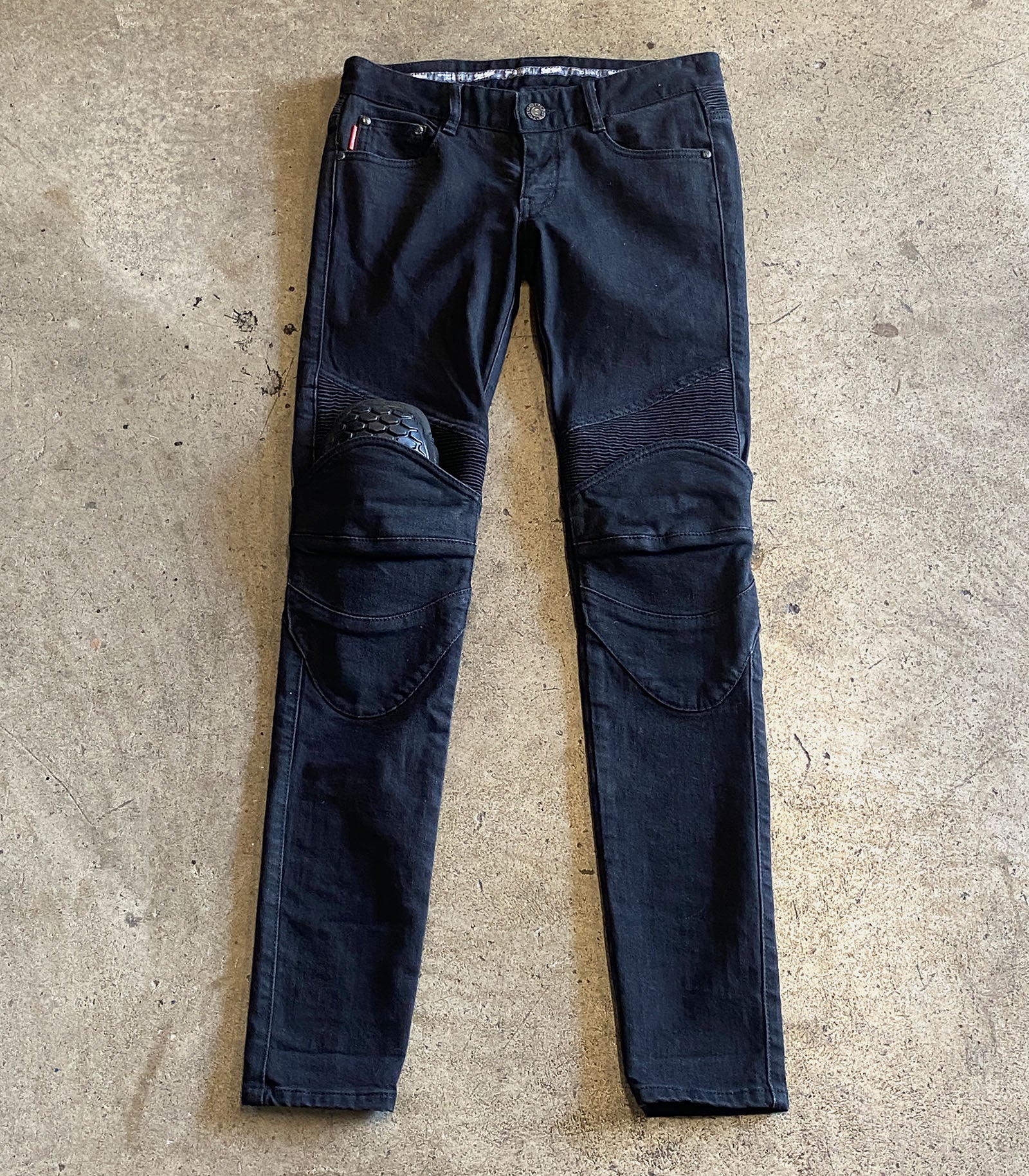 UGLY BROS Moto Pants Twiggy Kevlar Jeans - Black