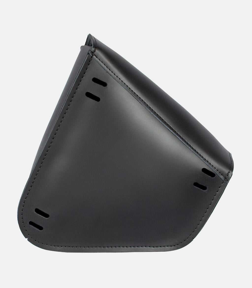 WILLIE & MAX LUGGAGE Leather Swingarm Bag '86-'20 XL - Black