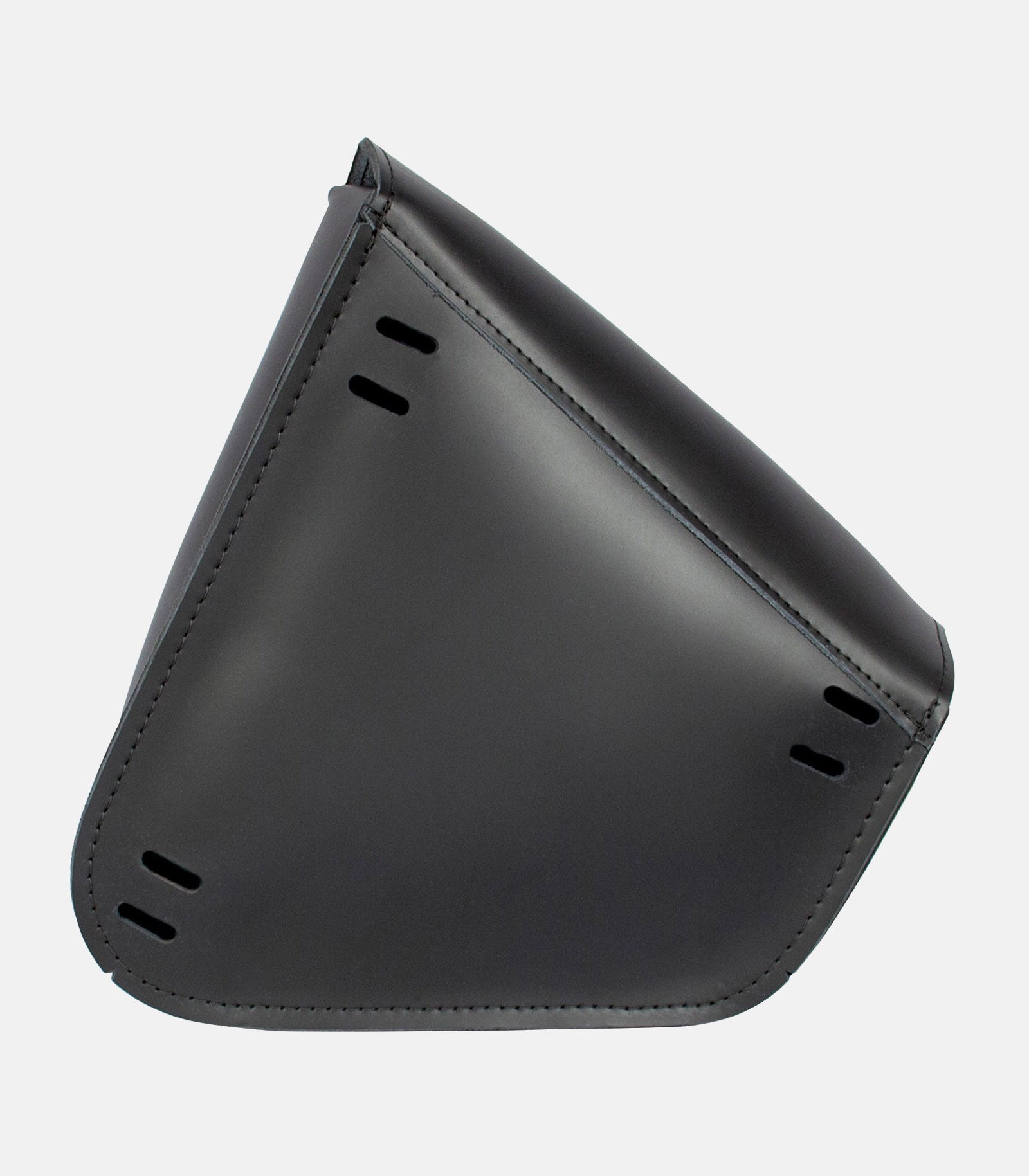 WILLIE & MAX LUGGAGE Leather Swingarm Bag '86-'20 XL - Black