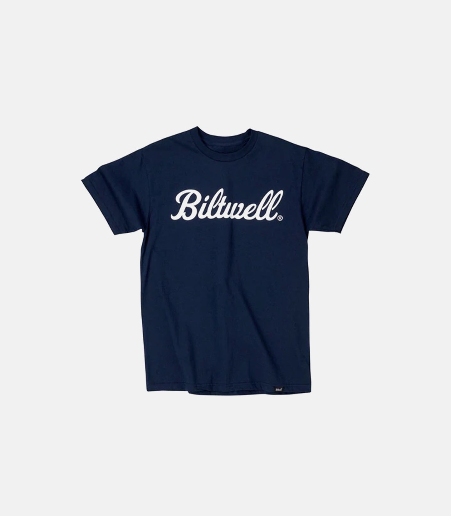 BILTWELL Script T-Shirt - Navy