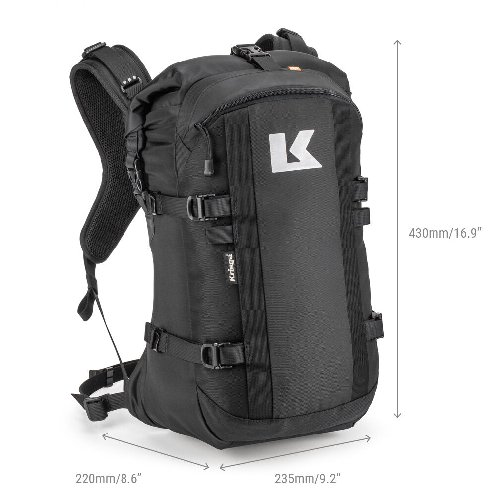 KRIEGA R22 Backpack - Black
