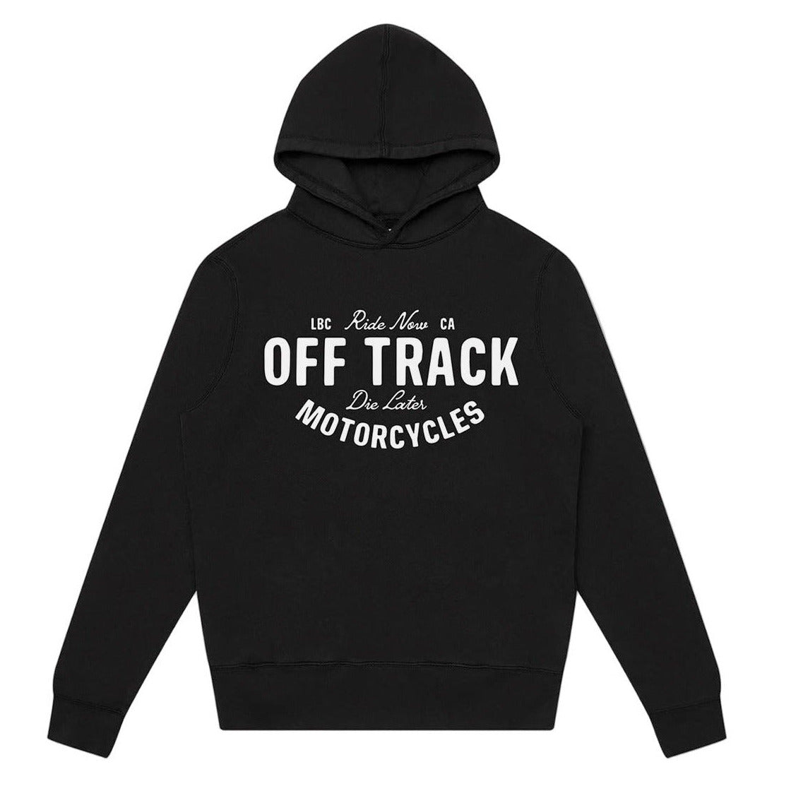 OFF TRACK LEGACY HOODIE - Black
