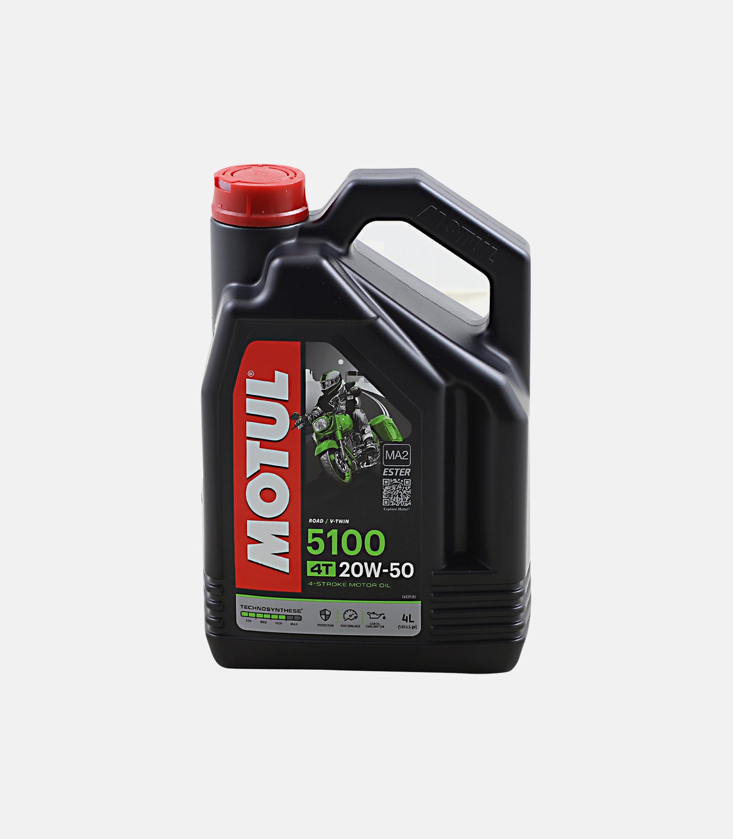 MOTUL 5100 4T Synthetic Blend Oil - 20W-50 - 4L